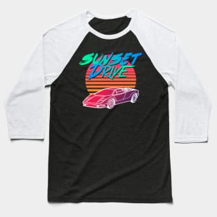 Sunset Drive Baseball T-Shirt